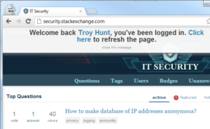 Форум Stack Exchange Security
